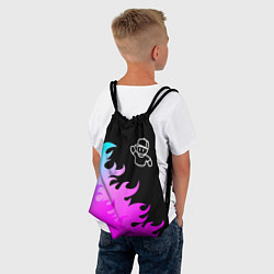 Рюкзак-мешок Stumble Guys взрыв частиц, цвет: 3D-принт — фото 2