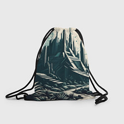 Рюкзак-мешок Фантастика город, цвет: 3D-принт