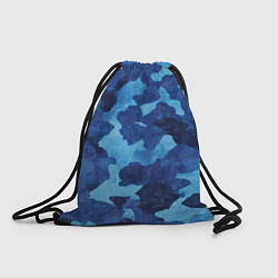Мешок для обуви Синий камуфляж