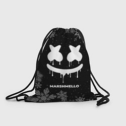 Рюкзак-мешок Снежный Marshmello, цвет: 3D-принт