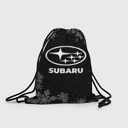 Рюкзак-мешок Снежный Subaru, цвет: 3D-принт