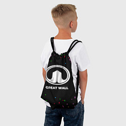 Рюкзак-мешок Great Wall конфети, цвет: 3D-принт — фото 2