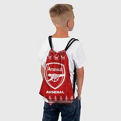 Рюкзак-мешок Новогодний Arsenal с оленями, цвет: 3D-принт — фото 2