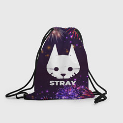 Рюкзак-мешок Праздничный Stray, цвет: 3D-принт