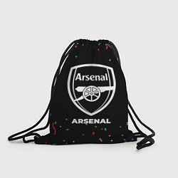 Рюкзак-мешок Arsenal конфети, цвет: 3D-принт