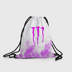 Рюкзак-мешок Monster energy neon flame, цвет: 3D-принт