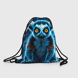 Рюкзак-мешок Лемур и удар молнии, цвет: 3D-принт