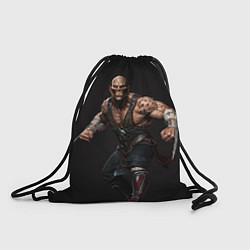 Рюкзак-мешок Mortal kombat - baraka, цвет: 3D-принт