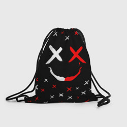 Рюкзак-мешок Smile face, цвет: 3D-принт