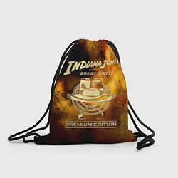 Рюкзак-мешок Indiana Jones and the Great Circle, цвет: 3D-принт