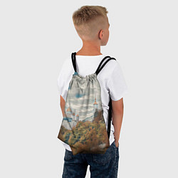 Рюкзак-мешок Храм на горе, цвет: 3D-принт — фото 2
