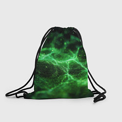 Мешок для обуви Зеленая связь текстура