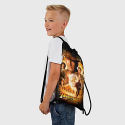 Рюкзак-мешок Индиана Джонс: королевство хрустального черепа, цвет: 3D-принт — фото 2