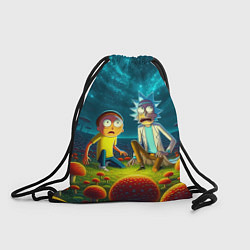 Рюкзак-мешок Rick and Morty on the fly agaric planet, цвет: 3D-принт