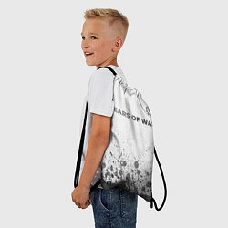 Рюкзак-мешок Gears of War - white gradient посередине, цвет: 3D-принт — фото 2