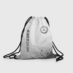 Рюкзак-мешок Mercedes - white gradient вертикально, цвет: 3D-принт