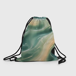 Мешок для обуви Лазурная слизь на черном текстура