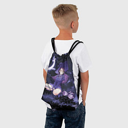 Рюкзак-мешок Веселая ведьма летит на шабаш, цвет: 3D-принт — фото 2