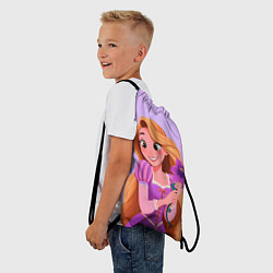 Рюкзак-мешок Rapunzel - big pictures, цвет: 3D-принт — фото 2