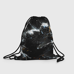 Рюкзак-мешок Человек-паук в черном костюме, цвет: 3D-принт