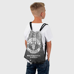 Рюкзак-мешок Manchester United - grey gradient, цвет: 3D-принт — фото 2