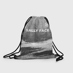 Рюкзак-мешок Sally Face - grey gradient посередине, цвет: 3D-принт