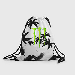 Мешок для обуви Monster energy пальмы