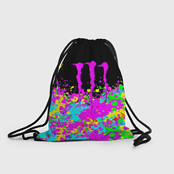 Мешок для обуви Monster energy краски неоновые