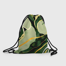 Мешок для обуви Зеленый природный паттерн