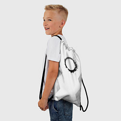 Рюкзак-мешок The Callisto Protocol white poly, цвет: 3D-принт — фото 2