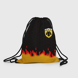 Рюкзак-мешок AEK fire hexagon, цвет: 3D-принт