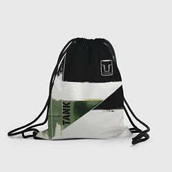 Рюкзак-мешок Tank логотип машины, цвет: 3D-принт