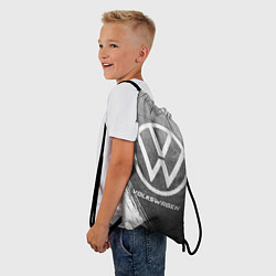 Рюкзак-мешок Volkswagen - grey gradient, цвет: 3D-принт — фото 2