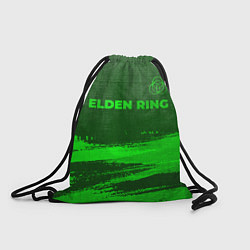 Рюкзак-мешок Elden Ring - green gradient посередине, цвет: 3D-принт