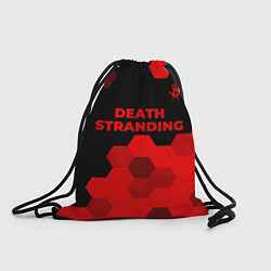Рюкзак-мешок Death Stranding - red gradient посередине, цвет: 3D-принт
