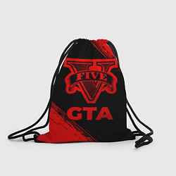 Рюкзак-мешок GTA - red gradient, цвет: 3D-принт