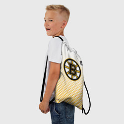 Рюкзак-мешок Бостон Брюинз - светлый градиент, цвет: 3D-принт — фото 2