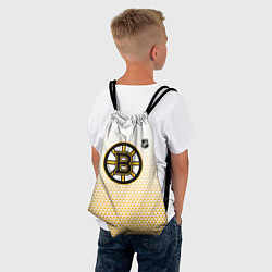 Рюкзак-мешок Бостон Брюинз - светлый градиент, цвет: 3D-принт — фото 2