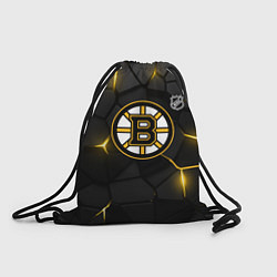 Рюкзак-мешок Бостон Брюинз - плиты с подсветкой, цвет: 3D-принт