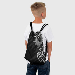 Рюкзак-мешок Верные спутники Одина, цвет: 3D-принт — фото 2