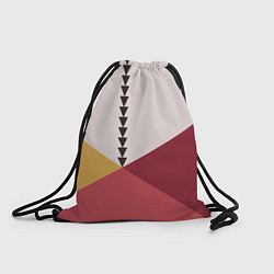 Рюкзак-мешок Колор-блок фруктовый чиа пудинг, цвет: 3D-принт