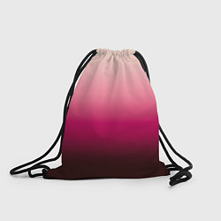 Рюкзак-мешок Градиент transcendent pink омбре, цвет: 3D-принт