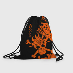 Рюкзак-мешок One Piece - Ace, цвет: 3D-принт