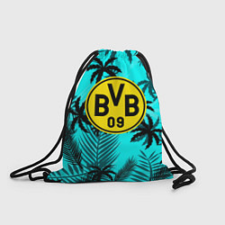Рюкзак-мешок Borussia неоновые тропики гта, цвет: 3D-принт