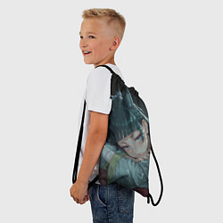 Рюкзак-мешок Маомао с кошачьими ушками, цвет: 3D-принт — фото 2