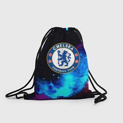 Рюкзак-мешок Челси неоновый космос, цвет: 3D-принт