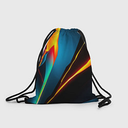 Рюкзак-мешок Multicoloured neon, цвет: 3D-принт