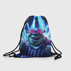 Рюкзак-мешок Шрек на дискотеке, цвет: 3D-принт