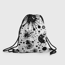 Мешок для обуви Паттерн из абстрактных клякс - нейроарт