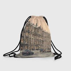 Рюкзак-мешок Зима в Санкт-Петербурге, цвет: 3D-принт